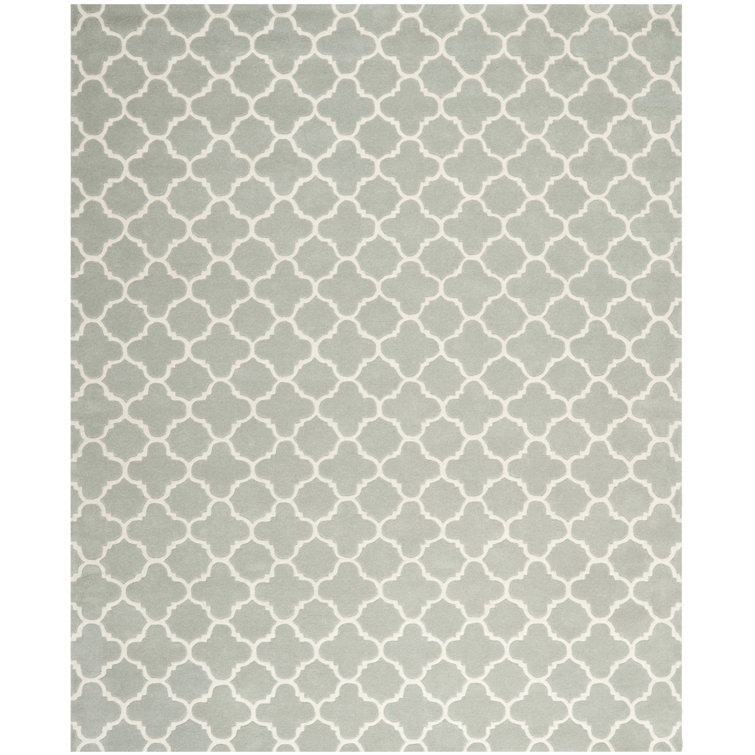 Carolene Hand Tufted Wool Geometric Rug
