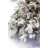 Flocked Long Needle Pine Pre-lit Christmas Tree-366257010