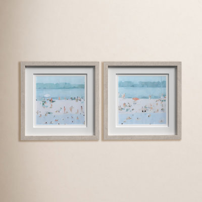 Sea Glass Sandbar 2-Piece Painting Set