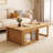 Modern simple solid wood coffee table