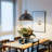Kensaku 1-Light 15.75" Dimmable Dome Hammered Single Pendant Light-1057024227