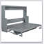 Murphy Bed with Hydraulic Lift & Desk Design