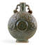 Porcelain Moon Vase with Relief Motifs
