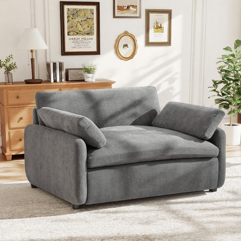 Fauteuil d'appoint 50 po, Gris