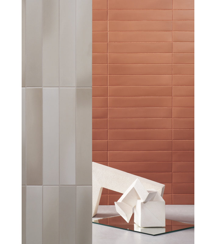 Carreau de porcelaine 2,4 po x 14,5 po, Terre cuite