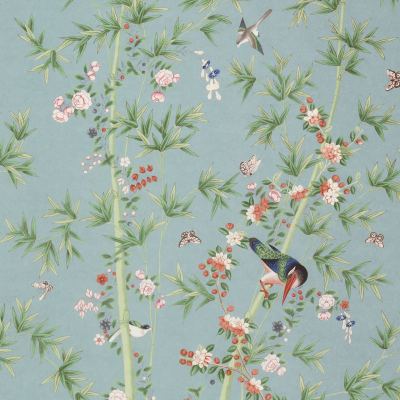 Tissu Schumacher x Miles Redd Brighton Pavilion, Multicolore