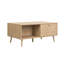 Mardell 1 Drawer Coffee Table 100CM Width - Herringbone/Chevron effect-1358457387