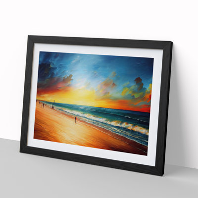Beach View Vol.2 1 Piece Single Picture Frame Painting