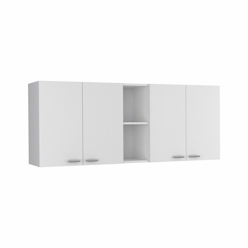 Armoire murale Ontario, double porte, finition wengé noir, Black