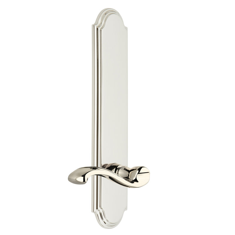 Grand mannequin simple Grandeur Arc avec levier Portofino, Laiton intemporel, Gaucher