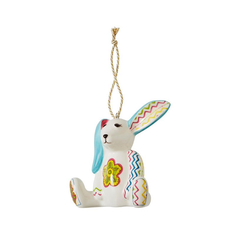 Minnie Rabbit Patchwork Ornament
