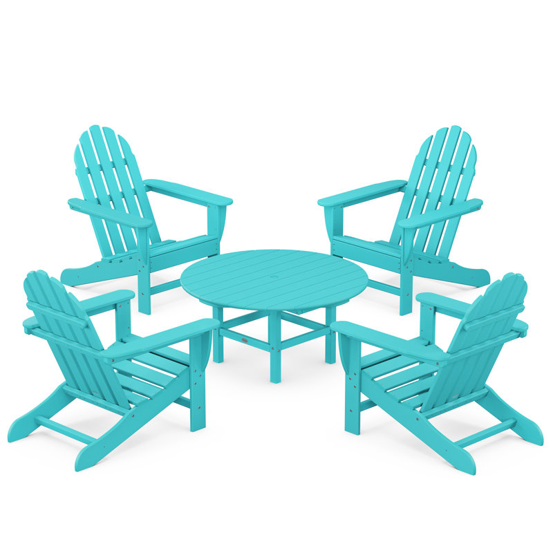 Ensemble de conversation classique Adirondack POLYWOOD, Aruba