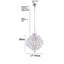 3 - Light Crystal Chandelier