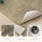 Palm Leaf Non-Slip Washable Kitchen Mats