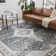 Tapis oriental gris anthracite / gris Gelo