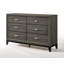 Commode double 6 tiroirs Hulme