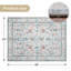 Protecteur de plancher de tapis de chaise et rehausseur de style pour les espaces de bureau à domicile ou de salle à manger-114514509-115842907