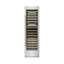 ZLINE Autograph 24 in. DuraSnow 100 Bottle Column Wine Cooler with Gold Accents-623406520