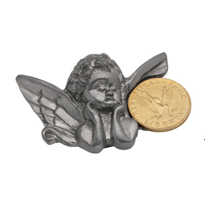 Magnet ange gardien avec pièce d’ange