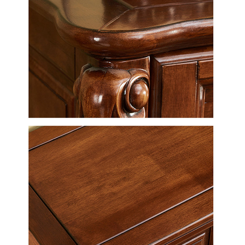American solid wood large storage shoe cabinet 18 Pair Shoe Storage Cabinet