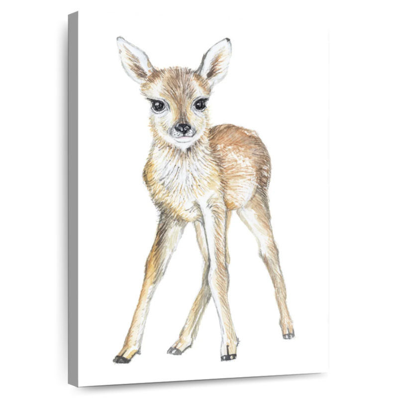 Baby Deer, 51" H x 34" W