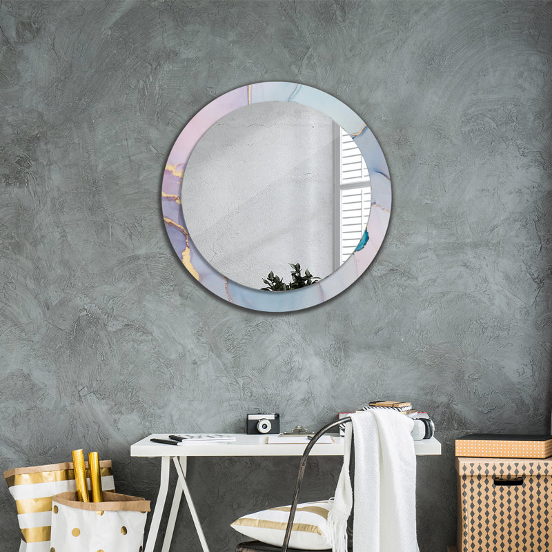 Huldar Glass Flat Wall Mirror