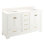 Quen 60" Freestanding Double Basin Vanity Set with Cabinet, Vanity Topss