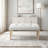 Upholstered Tufted Modern Bench