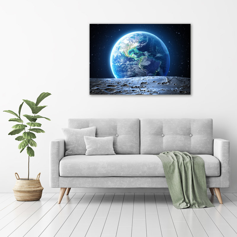 Planet Earth - Wrapped Canvas Print