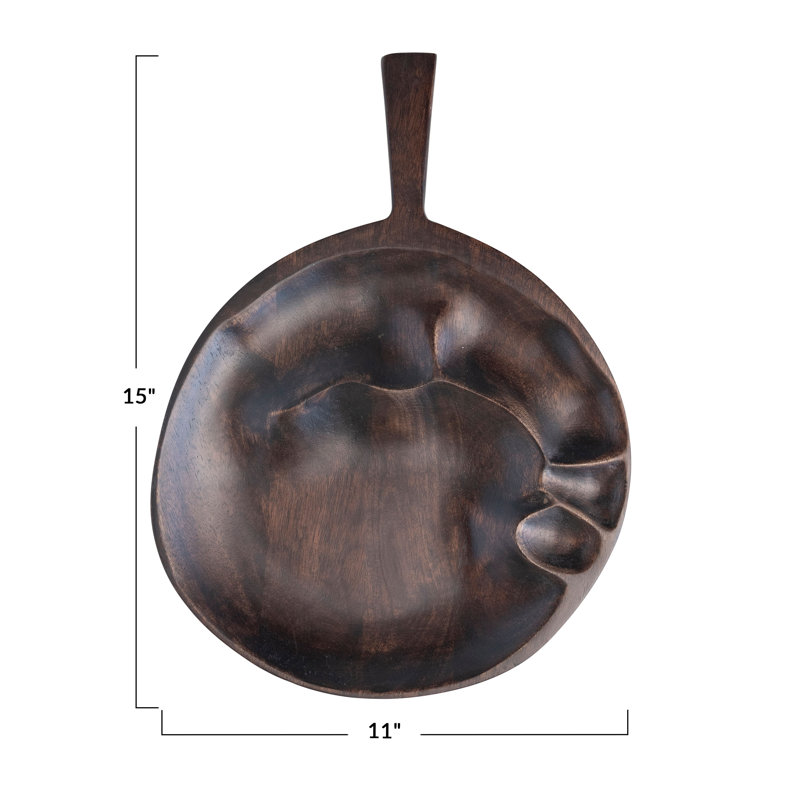 Millwood Pines Ahniyah Acacia Wood Serving Board