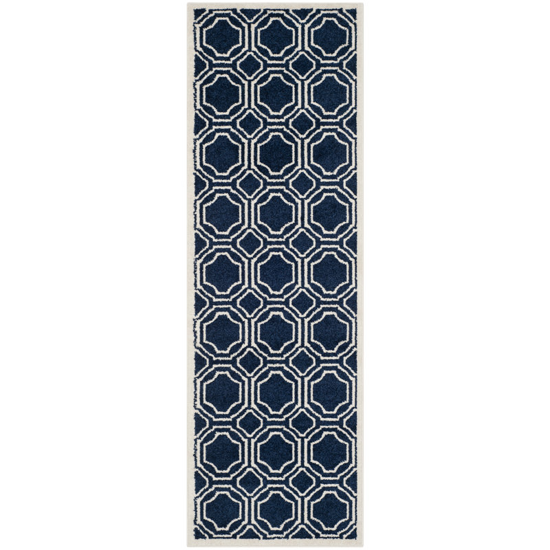 Amherst Performance Geometric Rug, Runner 2'3" x 7'