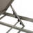 Outdoor Chaise Lounge Set Of 2 With Adjustable Aluminum Frame And PVC-coated polyester Mesh Seating In Grey-497887012