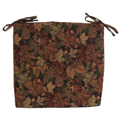 20-Inch By 19-Inch Tapestry Chair Cushion