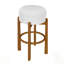 Tabouret de bar intérieur en bois, ensemble de 4, pour cuisines et bars modernes-626512746-626512757