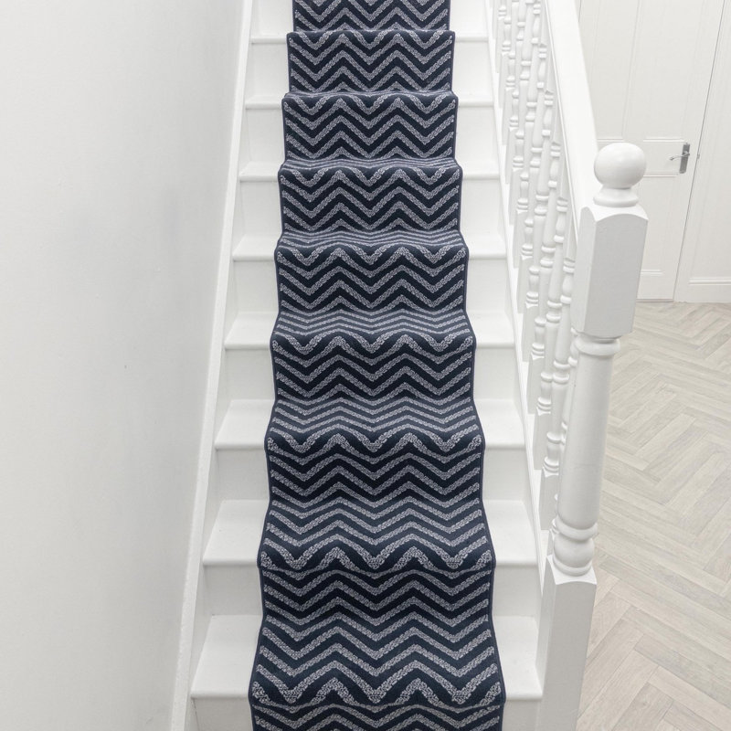 Stair Runner Striped Area Rug, Runner 70 x 450 cm