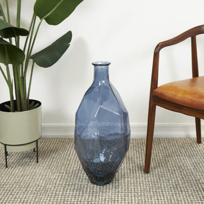 Vase de plancher en verre Hollomon