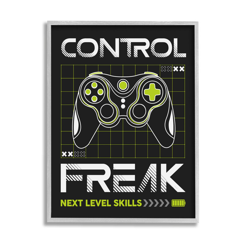 "Control Freak", art de la giclée par Angela Nickeas, H 20 po x l 16 po x P 1,5 po, Estampe numérique Farmhouse