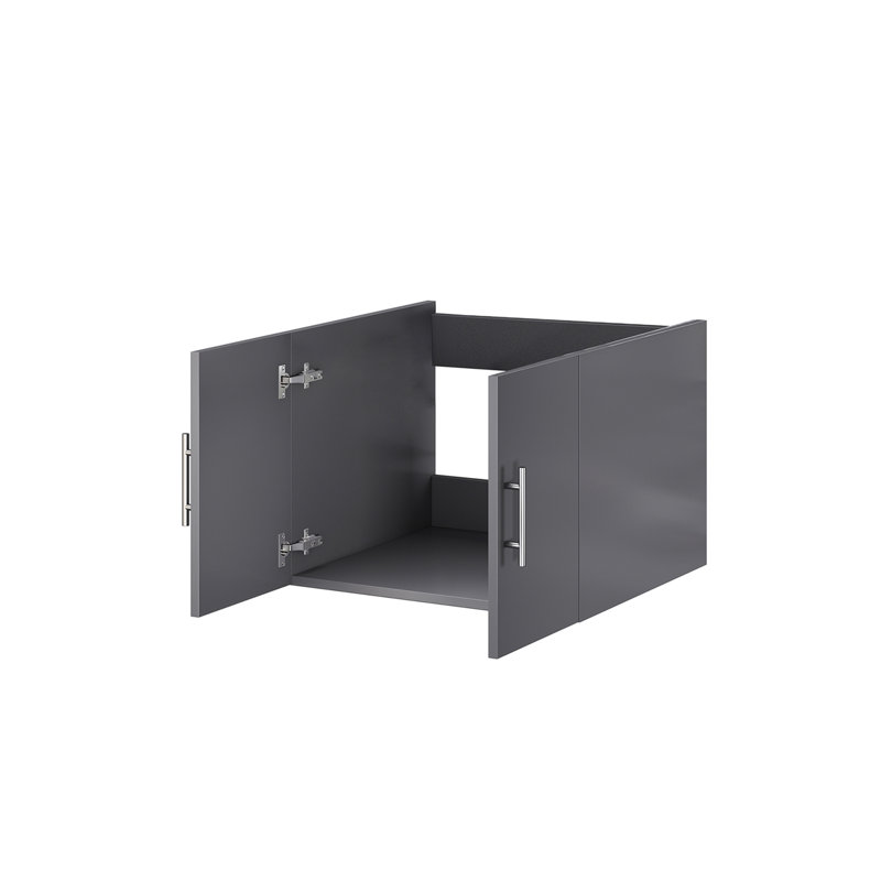 Meuble-lavabo de salle de bain (armoire seulement), Dark Grey, 23" W