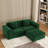 Sofa With One Ottoman-867636264-867636309-867636308