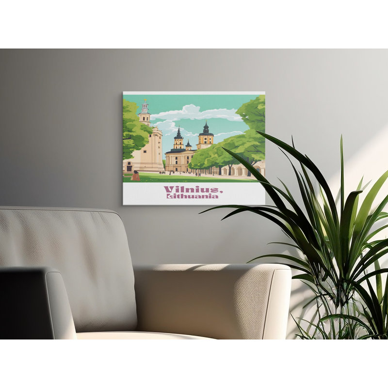 Nunes Wrapped Canvas Print Set, 30x24