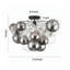Eroile 1 - Light Dimmable Glass Flush Mount Ceiling Light Dining Room Chandelier-1696158746