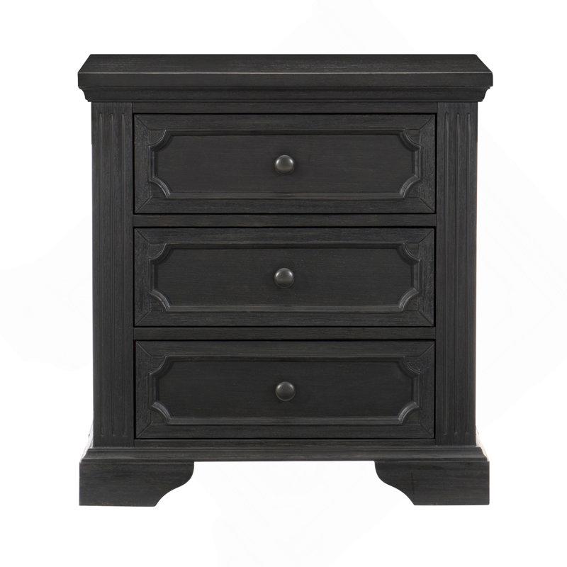 Table de chevet 3 tiroirs Traditional Design