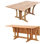 Lenworth Outdoor Teak Dining Table
