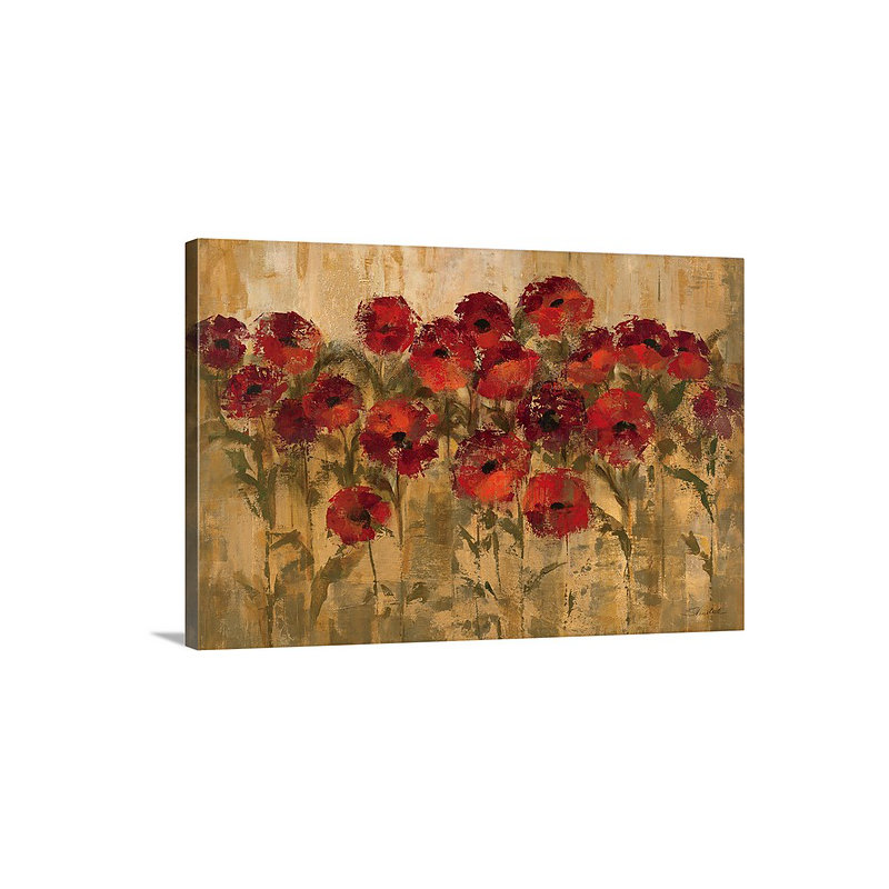 «Sunshine Florals» par Anieyah, reproduction d'art sur toile, H 20 po x l 30 po x P 1,25 po