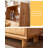 63-inch Solid Cypress Standard Pantry Cabinet