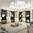 80"-120"W Closet System With Doors And Drawers-1065967345