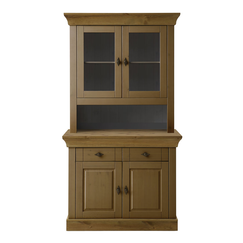 Kelly Display Cabinet, Leach-coloured