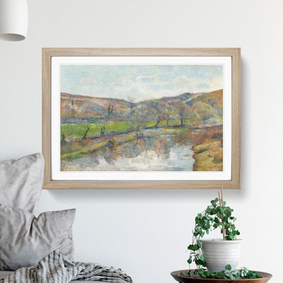 Brittany Landscape by Paul Gauguin - Picture Frame Painting