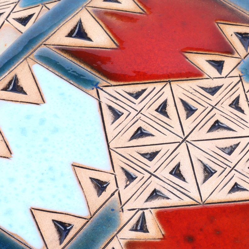 Ceramic Square 2 Piece Coaster Set