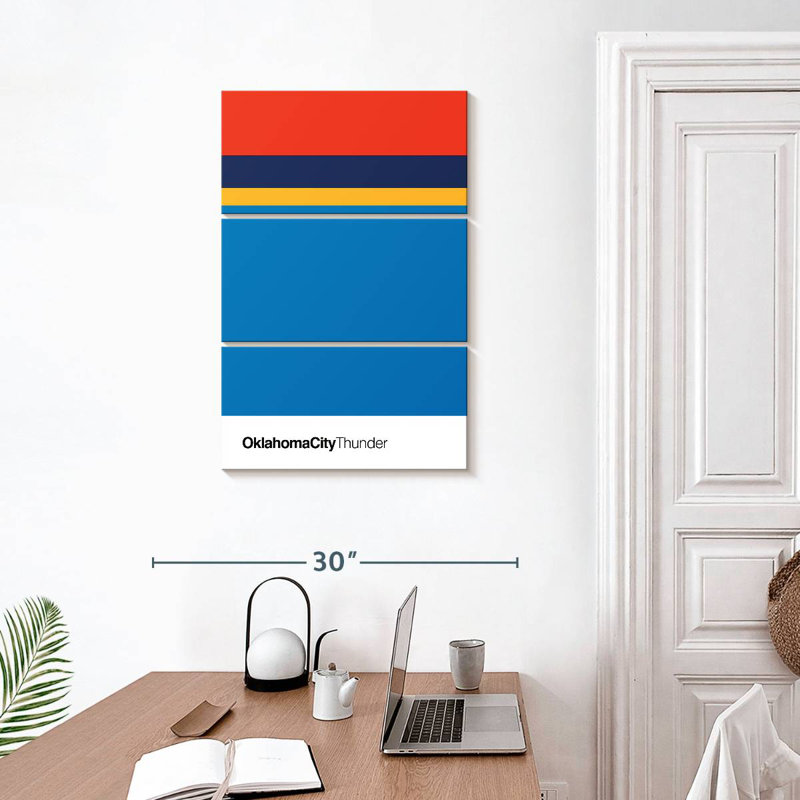 Sireci Oklahoma City Thunder, 32" H x 20" W